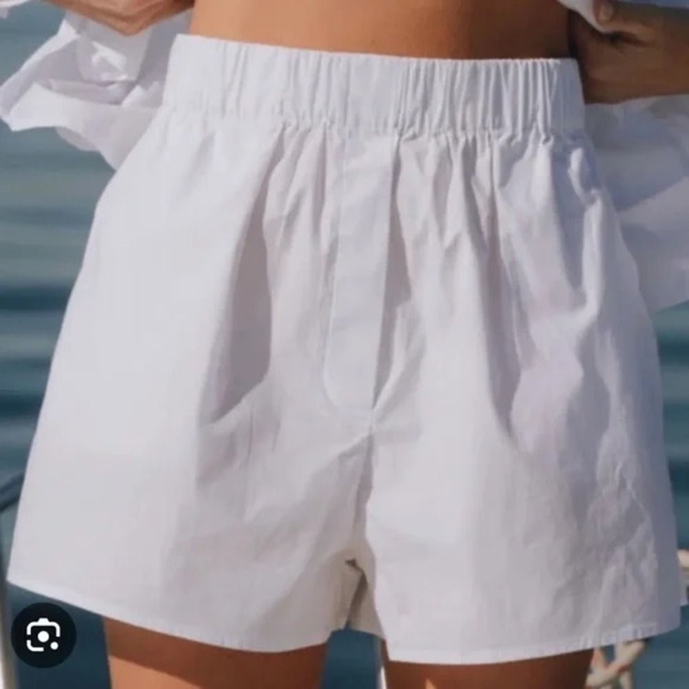 Daily drills poplin resort shorts white m/l